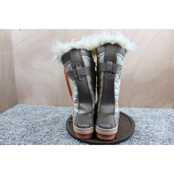 Sorel Tivoli II Waterproof Winter Boots Womens 5 Faux Fur Snow - Picture 5 of 9
